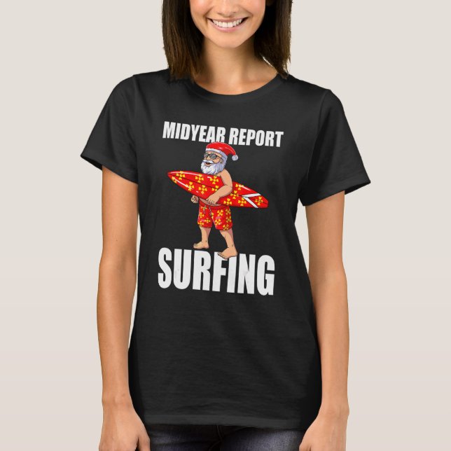 Camiseta Reporte De Mediados De Año De Los Navidades De San (Anverso)