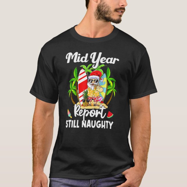 Camiseta Reporte de mediados de año Santa Gafas de sol Navi (Anverso)