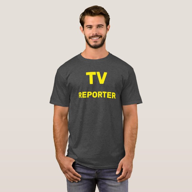 CAMISETA REPORTERO DE TV (Anverso completo)
