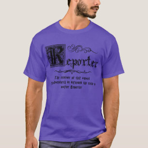 Camiseta Reportero maestro medieval