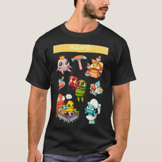 Camiseta Repositorio divertido retro