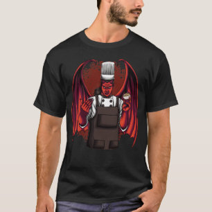 Camiseta repostería del chef demón