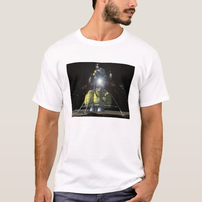 Camiseta Representación artística de una nueva nave espacia (Anverso)