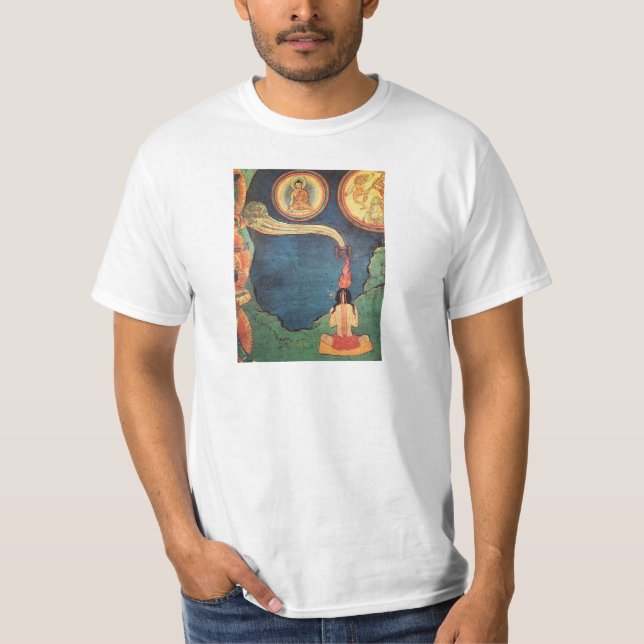 Camiseta Representación Budista Tibetana Del Tummo (Anverso)
