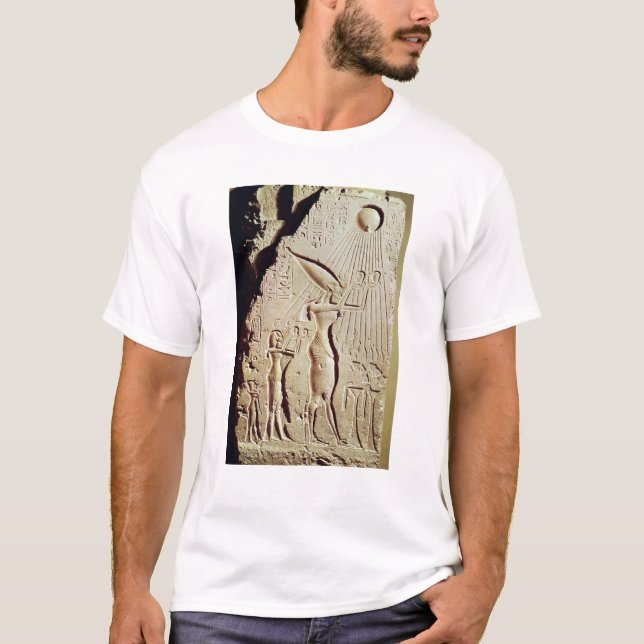 Camiseta Representación de Amenophis IV, de Nefertiti y de (Anverso)