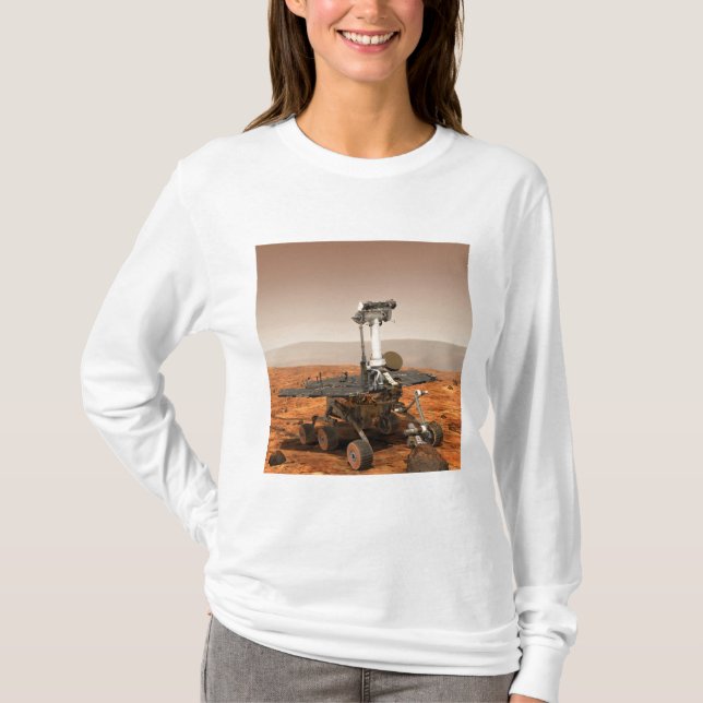 Camiseta Representación de artistas de Mars Rover (Anverso)