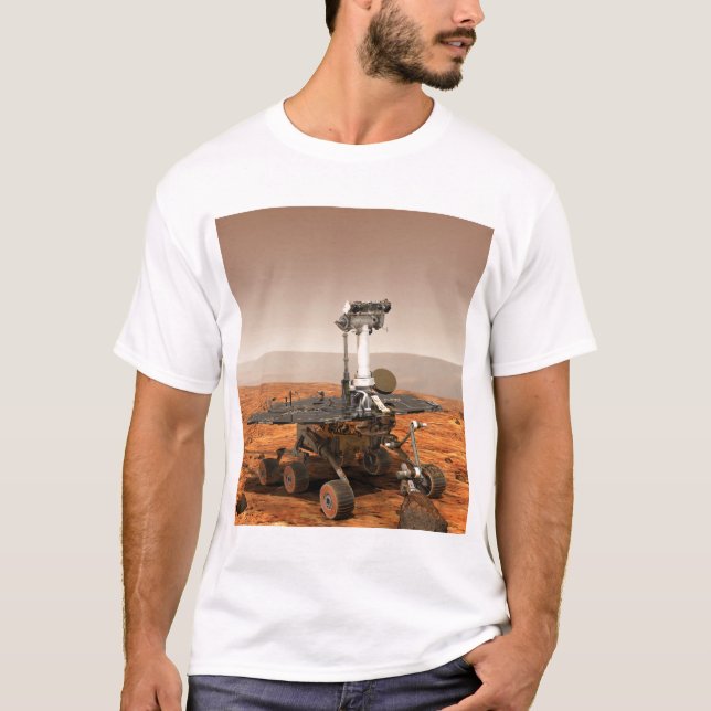 Camiseta Representación de artistas de Mars Rover (Anverso)