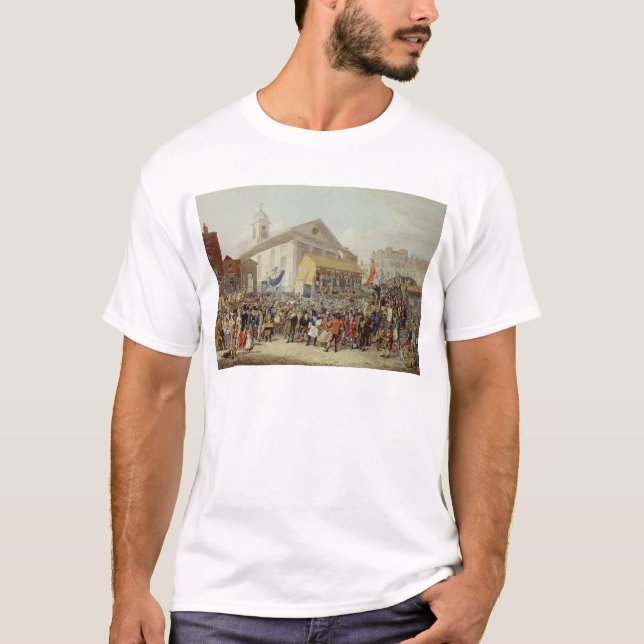 Camiseta Representación de la elección de miembros (Anverso)