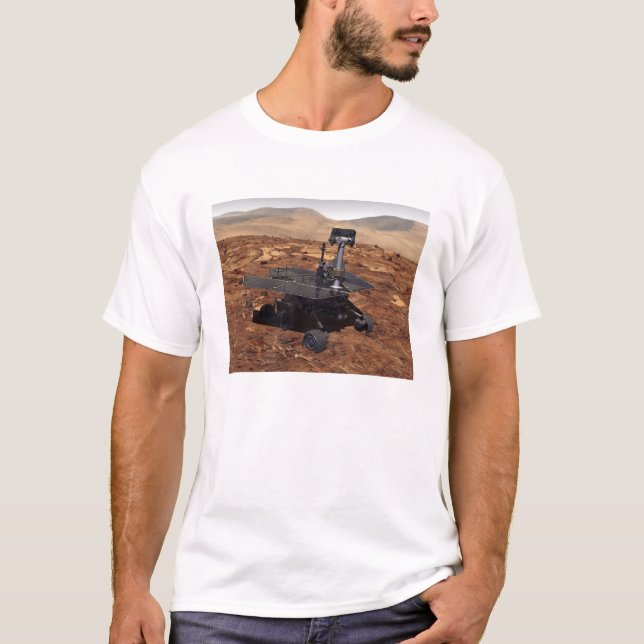 Camiseta Representación de Mars Rover 2 (Anverso)
