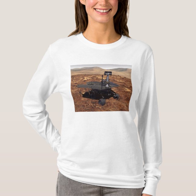 Camiseta Representación de Mars Rover 2 (Anverso)