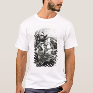 Camiseta Representación de Napoleon como el héroe
