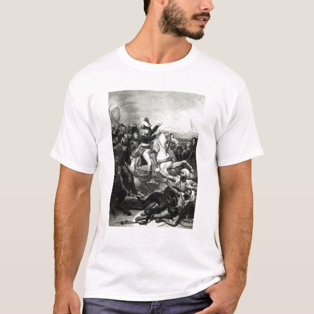 Camiseta Representación de Napoleon como el héroe (Anverso)