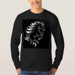 Camiseta Representación estilizada de un caballo