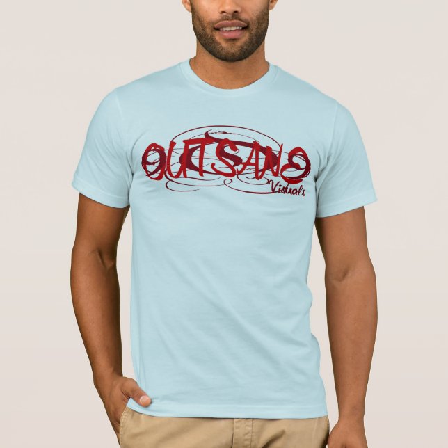 Camiseta Representaciones visuales de Outsane (Anverso)