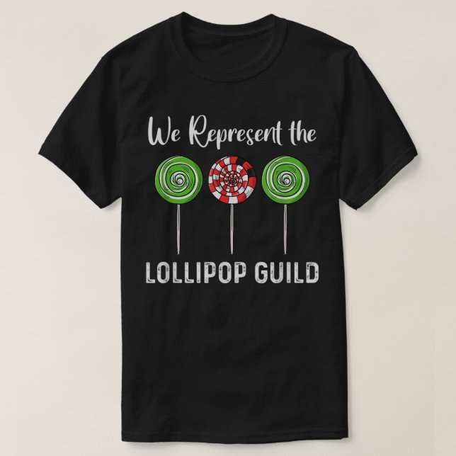 Camiseta Representamos El Asistente De La Guild De Lollipop (Diseño del anverso)