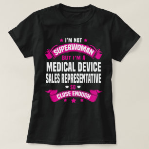 Camiseta Representante de ventas de dispositivos médicos