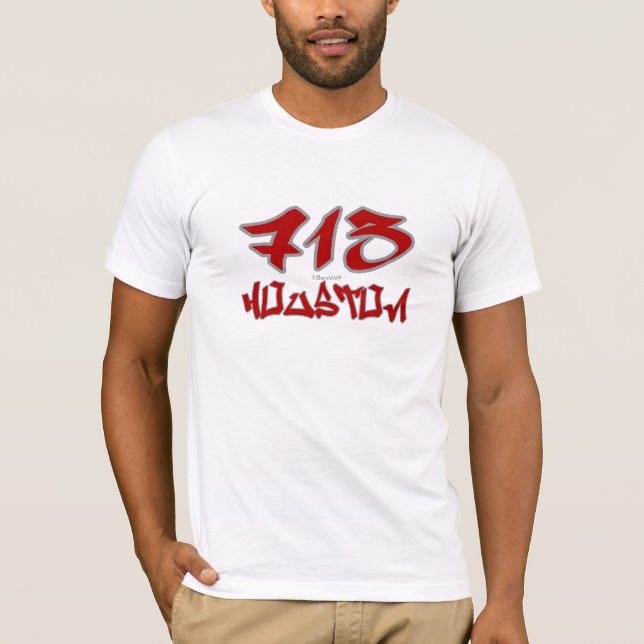 Camiseta Representante Houston (713) (Anverso)