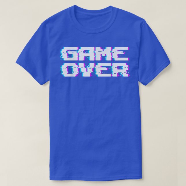Camiseta Reproducción de consola de videojuegos de juego so (Diseño del anverso)