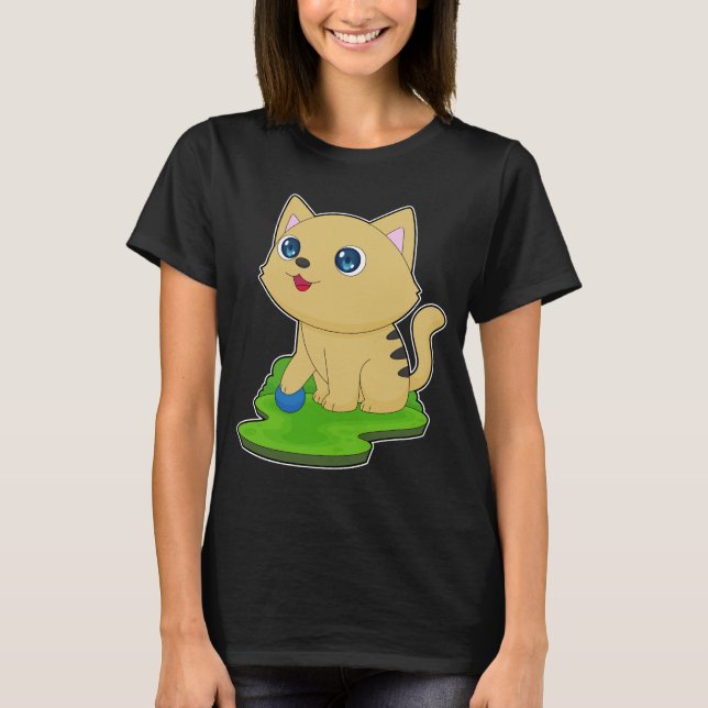 Camiseta Reproducción de gato (Anverso)