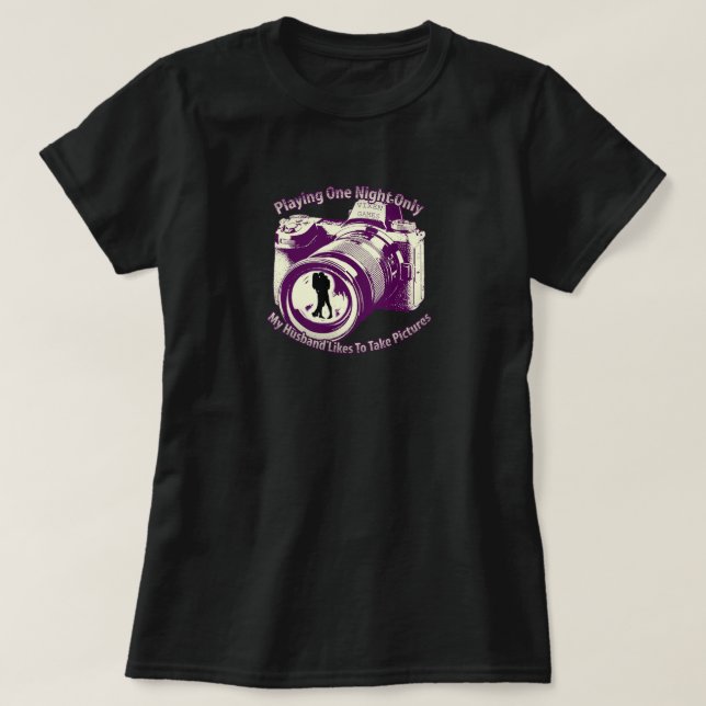 Camiseta Reproducción De Imágenes De Una Noche Diseño De Vi (Diseño del anverso)