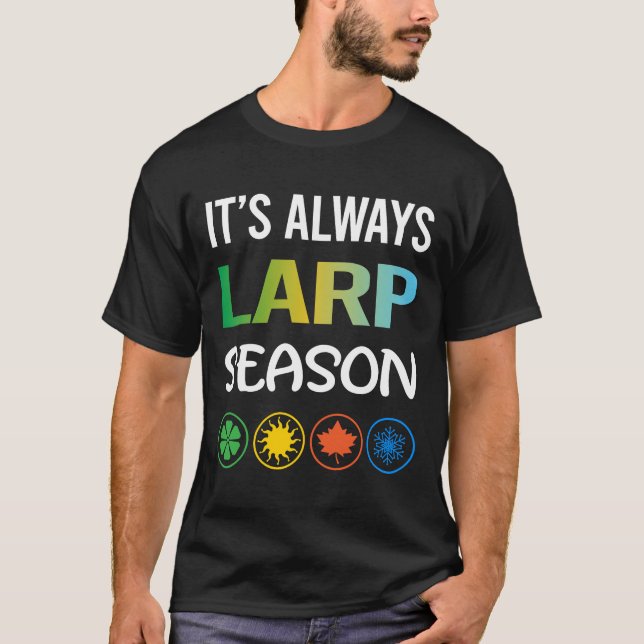 Camiseta Reproducción de rol Larp Larping RPG Roleplay (Anverso)
