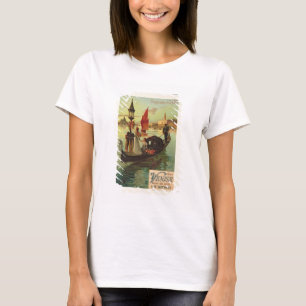 Camiseta Reproducción de un Poster anunciando la R oriental