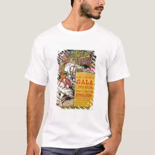 Camiseta Reproducción de un poster que anuncia las fetes d