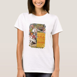 Camiseta Reproducción de un poster que anuncia las fetes de