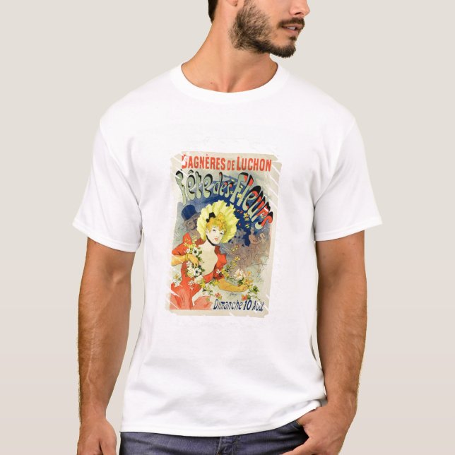 Camiseta Reproducción de una publicidad de poster el FE de (Anverso)