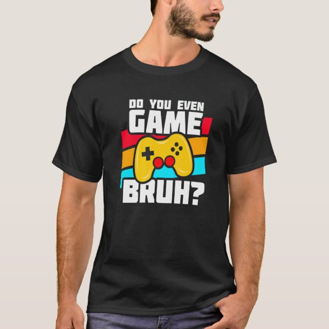 Camiseta Reproducción de videojuegos consola PC videojuego (Anverso)