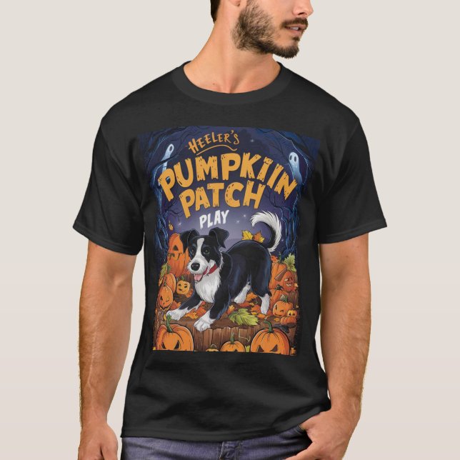 Camiseta Reproducción del parche de calabaza (Anverso)