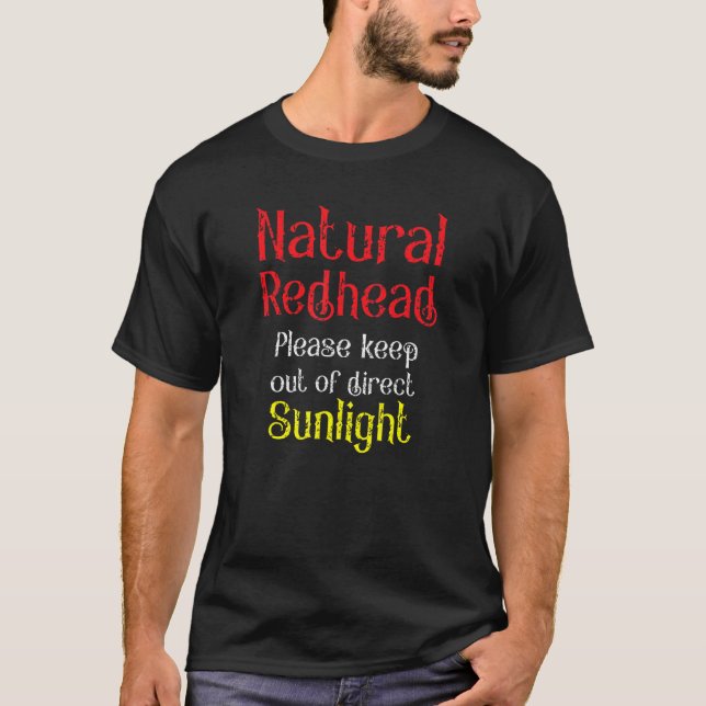 Camiseta Reproducción natural Mantener fuera de la adverten (Anverso)