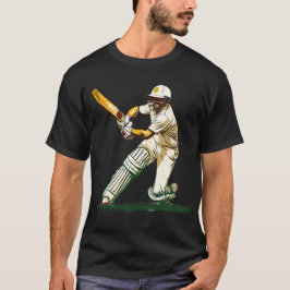 Camiseta Reproducir arte digital de cricket