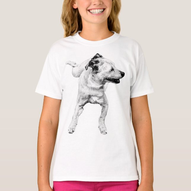 Camiseta Reproducir flash Bow, giro medio (Anverso)