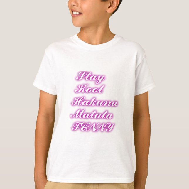 Camiseta Reproducir Guay Hakuna Matata .png (Anverso)