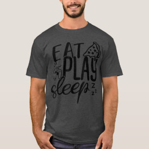 Camiseta Reproducir Reproducir Repetición Jugador De Videoj