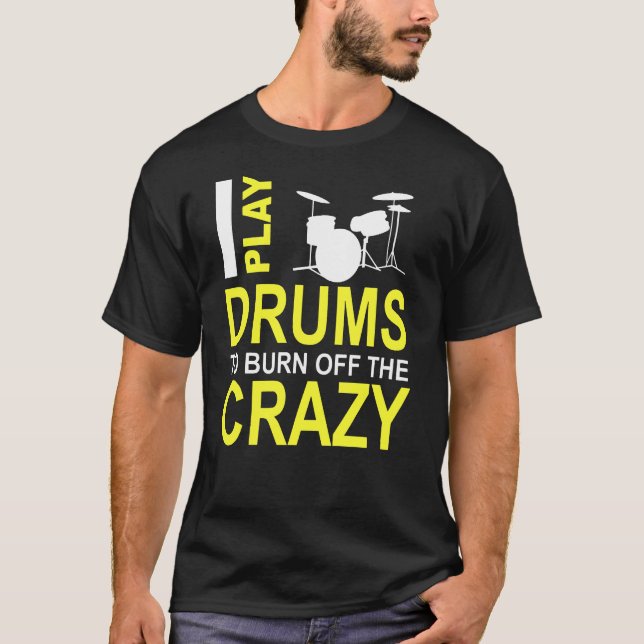 Camiseta Reproducir tambores 1 (Anverso)