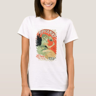 Camiseta Reproduction of a poster advertising 'Pippermint',