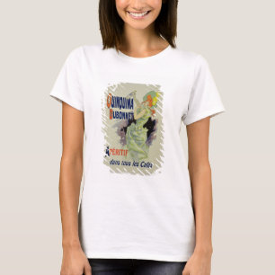 Camiseta Reproduction of a poster advertising 'Quinquina Du