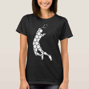 Camiseta Reproductor de Badminton Squash Badminton