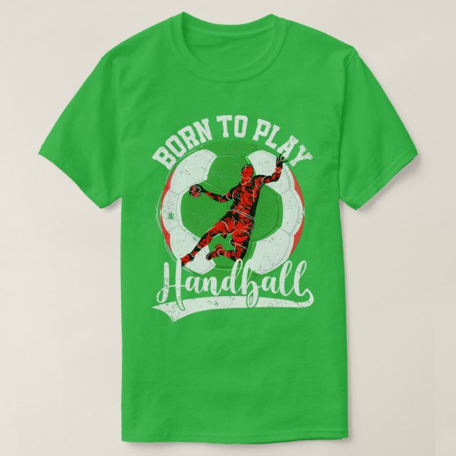 Camiseta Reproductor de balonmano Circle Runner Back room 3 (Diseño del anverso)