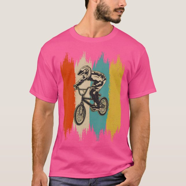 Camiseta Reproductor De Carreras Bmx Deportes (Anverso)