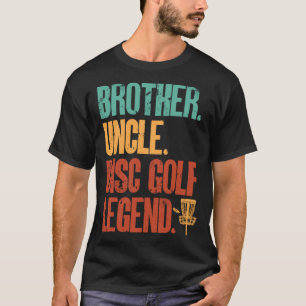 Camiseta Reproductor de disco de golf Hermano Tío Disco Ley