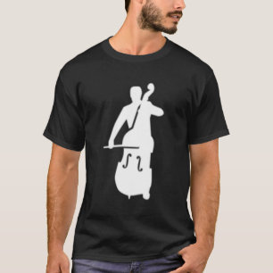 Camiseta Reproductor de doble barra de contraste