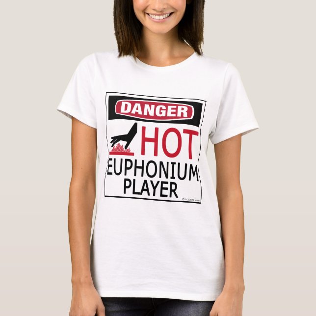 Camiseta Reproductor de Eufonio Caliente (Anverso)