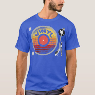 Camiseta Reproductor de grabación de vinilo