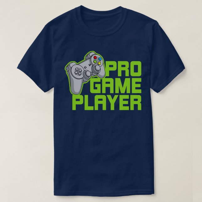 Camiseta Reproductor de juegos Pro (Diseño del anverso)
