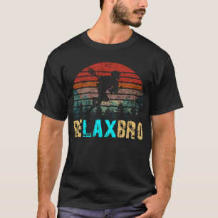Camiseta reproductor de lacrosse de bro