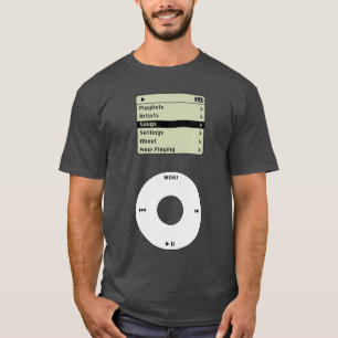 Camiseta Reproductor de MP3 Retro Pod Musicech Disfraz amig