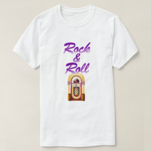 Camiseta Reproductor de música de Rock and Roll
